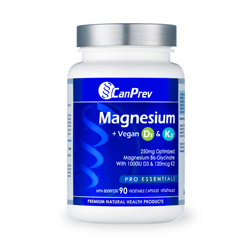 Magnesium + Vegan D3 & K2