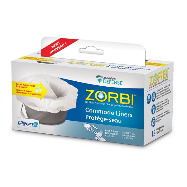 MedPro Defense Hygienic Zorbi Commode Liner