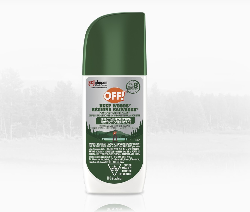 Off! Deep Woods Pump Spray Insect Repellent (100 ml)
