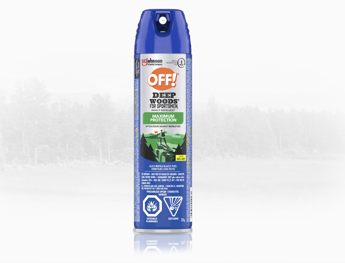 Off! Deep Woods for Sportsmen Insect Repellent (233g)