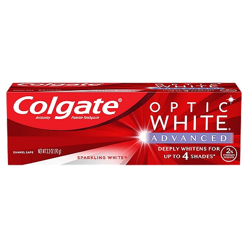 Colgate Optic White Advanced Teeth Whitening Toothpaste (18 ml)