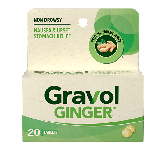 Gravol Ginger Tablets (20 tablets)
