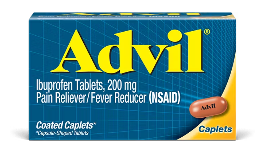 Advil Ibuprofen 200mg (100caplets)
