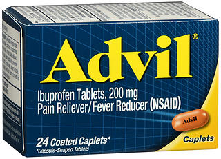 Advil Ibuprofen 200mg (24 caplets)