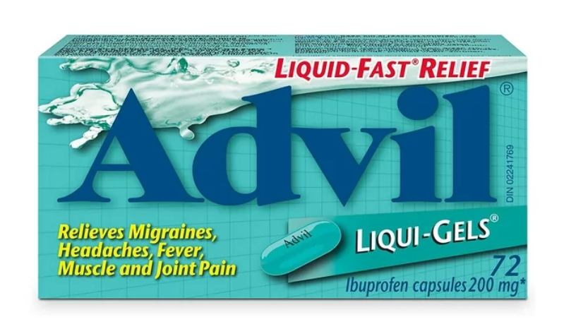 Advil Liqui-Gels 200mg (72gels)
