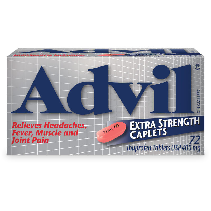 Advil Extra Strength 400mg (72 caplets)
