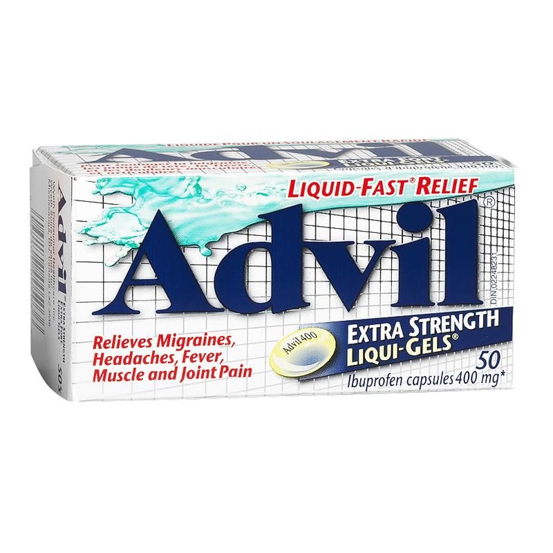 Advil Liqui-Gels Extra Strength 400mg (50 caplets)