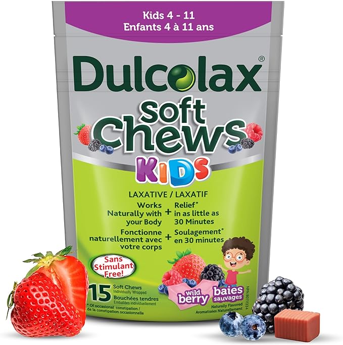 Dulcolax Softchews Kids Wild Berry 