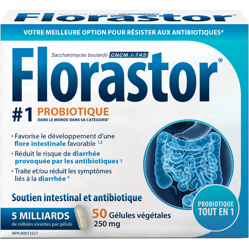 Florastor 250mg (50 capsules)