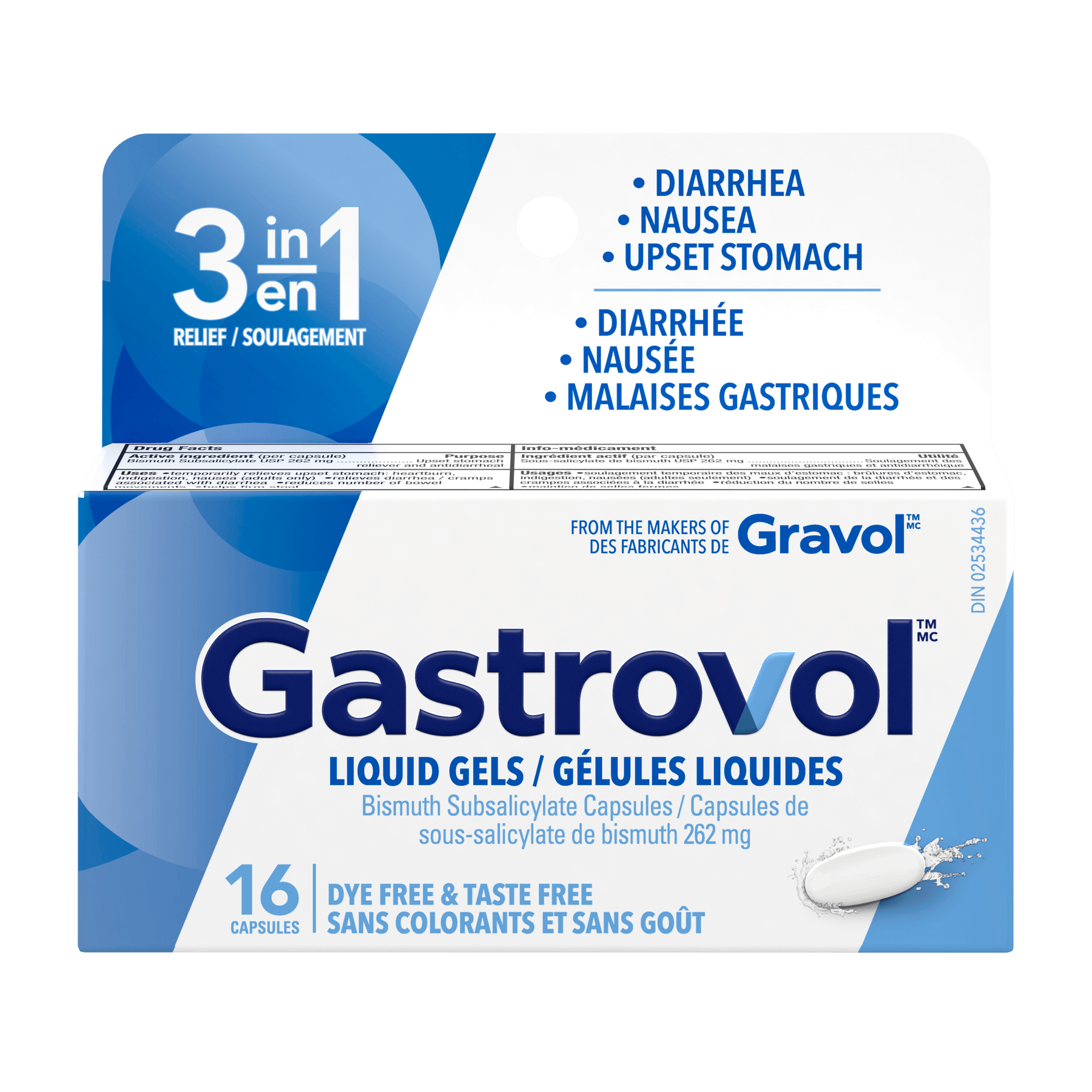 Gastrovol Liquid Gels (16 capsules)