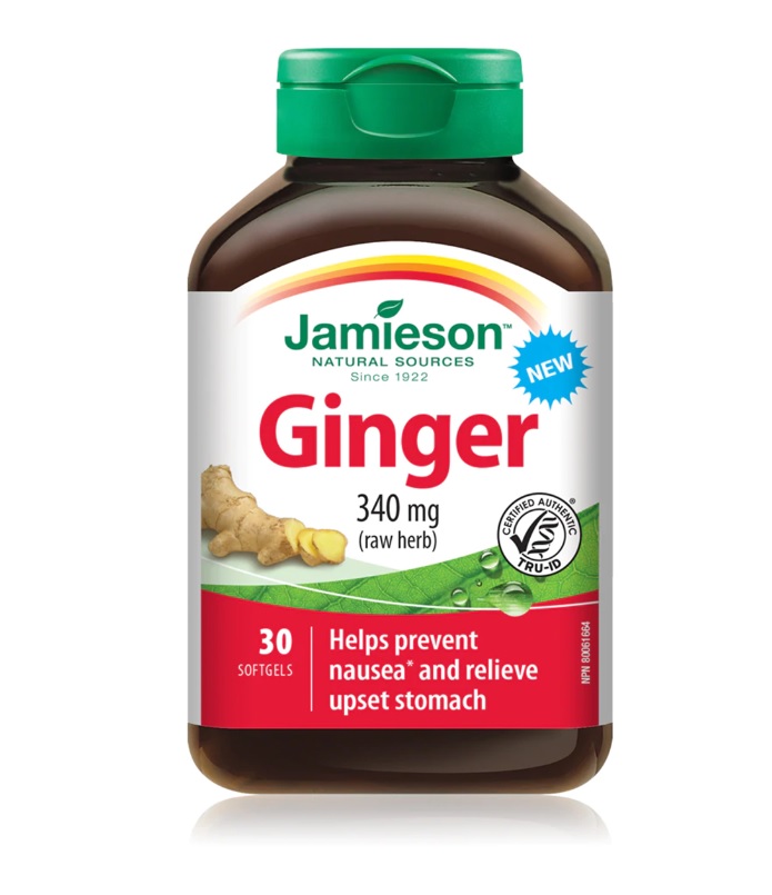 Jamieson Ginger 340mg (30 softgels)