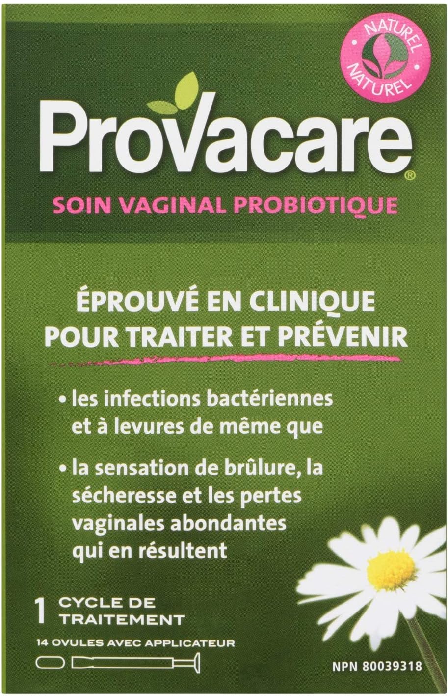 Provacare Probiotic Vaginal Care (14 counts)