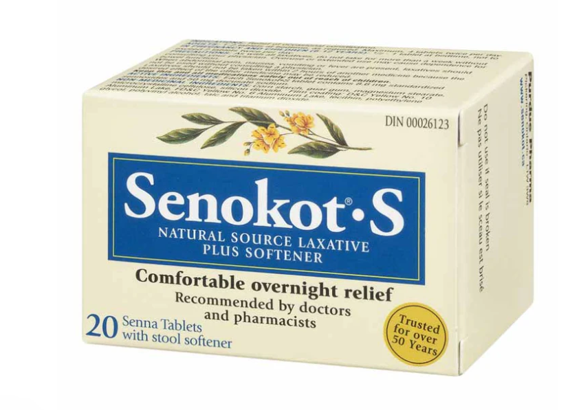 Senokot-S Natural Senna Laxative (20 tablets)