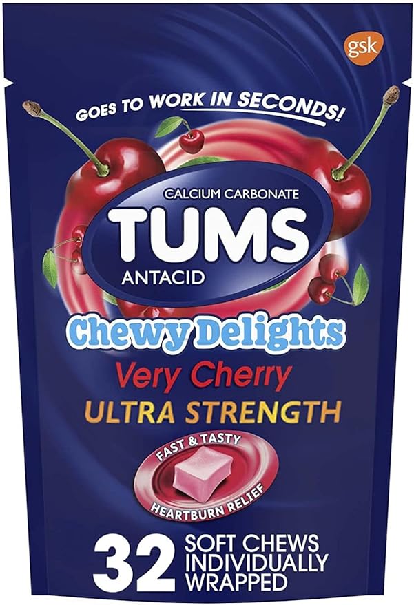 Tums Chewy Very Cherry (32 soft chews)