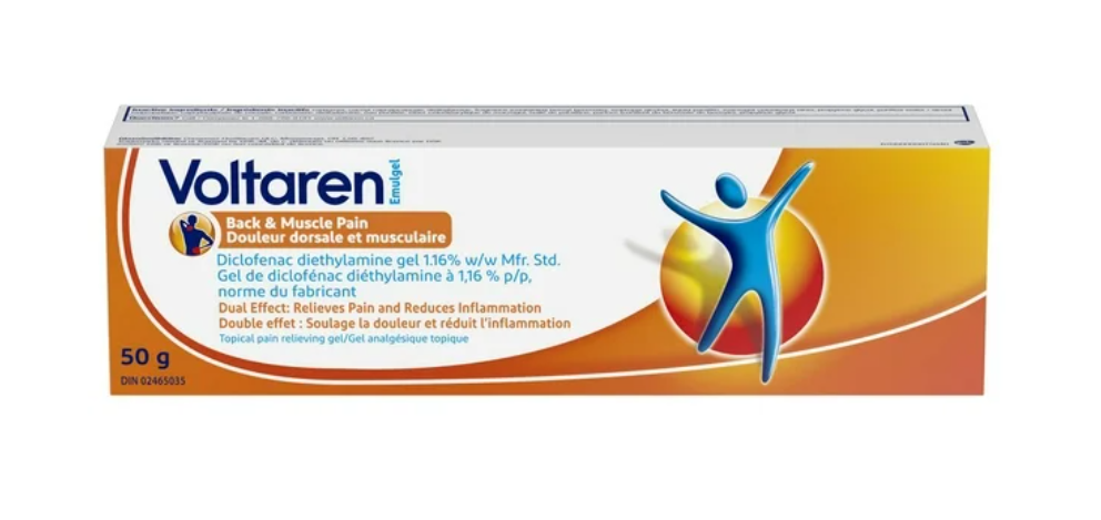 Voltaren Emulgel Back and Muscle Pain (50 grams) 