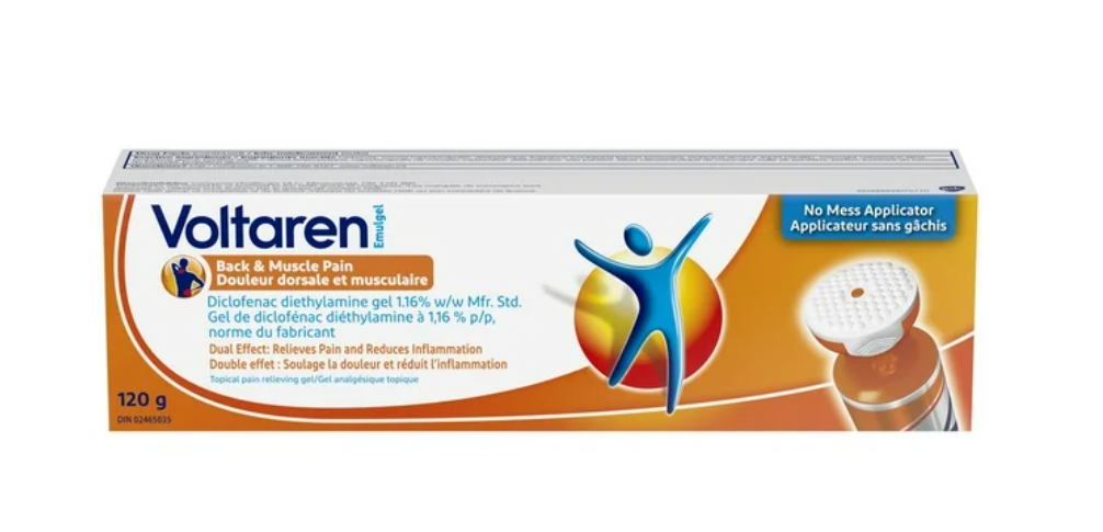 Voltaren Emulgel with No Mess Applictor (120 grams)