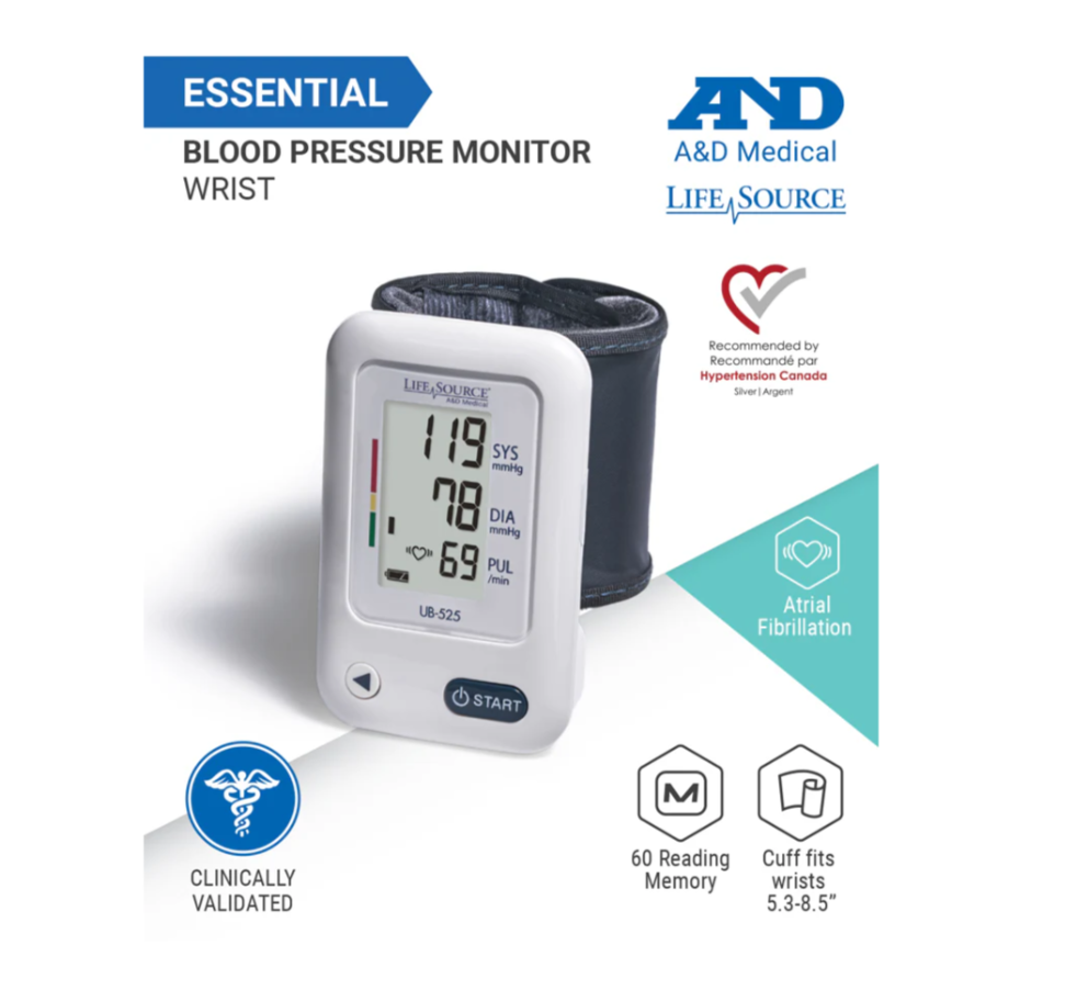 LifeSource Essential Wrist Blood Pressure Monitor